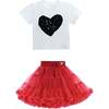 Avalon Heart Skirt Outfit, Multicolor - Mixed Apparel Set - 1 - thumbnail