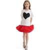 Avalon Heart Skirt Outfit, Multicolor - Mixed Apparel Set - 4