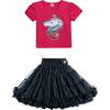 Ramona Unicorn Skirt Outfit, Multicolor - Mixed Apparel Set - 1 - thumbnail