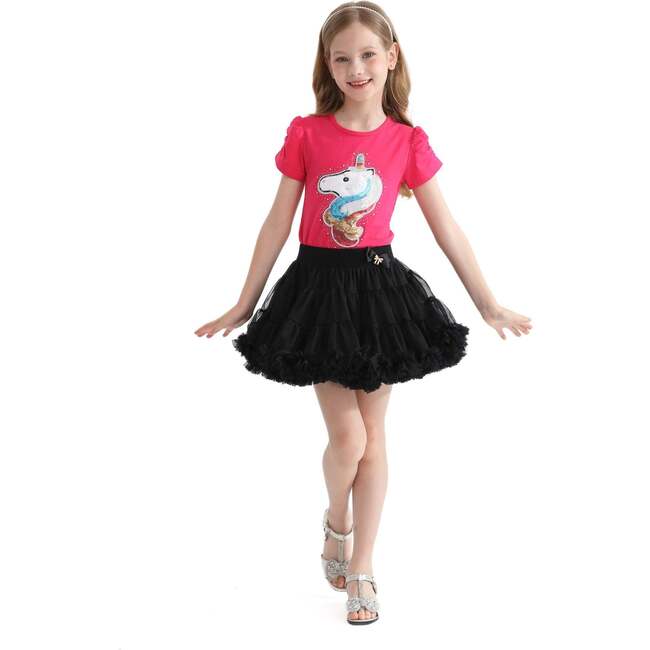 Ramona Unicorn Skirt Outfit, Multicolor - Mixed Apparel Set - 2