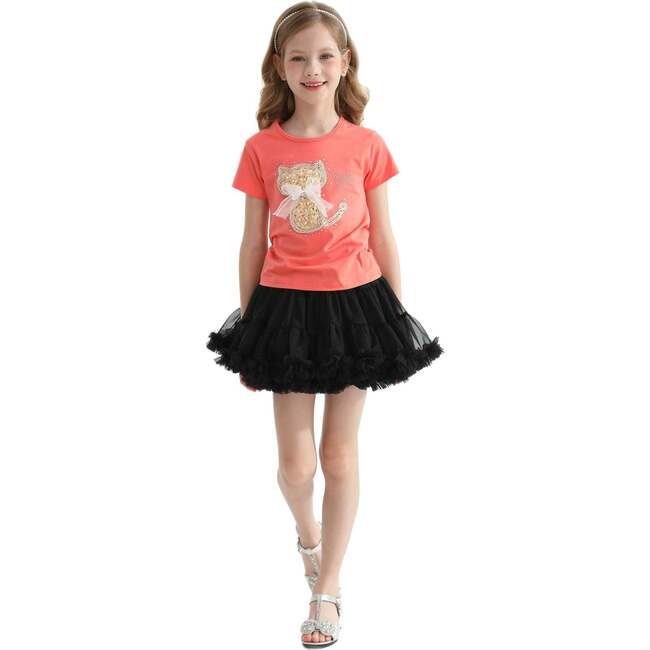 Leslie Cat Skirt Outfit, Multicolor - Mixed Apparel Set - 5