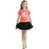 Leslie Cat Skirt Outfit, Multicolor - Mixed Apparel Set - 3