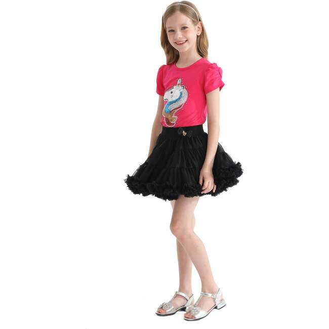 Ramona Unicorn Skirt Outfit, Multicolor - Mixed Apparel Set - 5