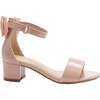 Patent Banded Block Heels, Pink - Sandals - 2