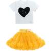 Haley Heart Skirt Outfit, Multicolor - Mixed Apparel Set - 1 - thumbnail