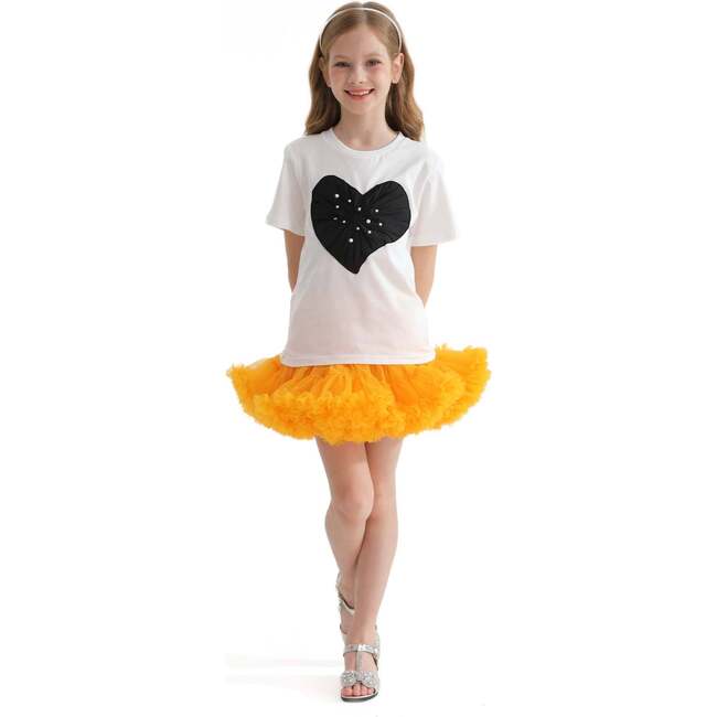 Haley Heart Skirt Outfit, Multicolor - Mixed Apparel Set - 3