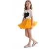 Haley Heart Skirt Outfit, Multicolor - Mixed Apparel Set - 4