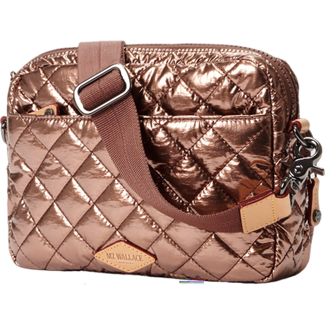 美品MC L – It Shall Be MZ Wallace Magnet Gray Chelsea Petite Shoulder Bag - Small Luxury