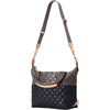 Women's Small Sutton Deluxe Adjustable Strap Bag, Black & Magnet Colorblock - Bags - 2