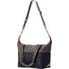 Women's Medium Sutton Deluxe Adjustable Strap Bag, Black & Magnet Colorblock - Bags - 2