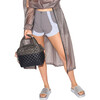 Women's Small Sutton Deluxe Adjustable Strap Bag, Black & Magnet Colorblock - Bags - 3