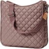 Women's Metro Box Crossbody Adjustable Strap Bag, Mauve - Bags - 2