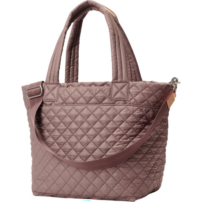 Women's Medium Metro Deluxe Adjustable strap Tote Bag, Mauve - Bags - 2