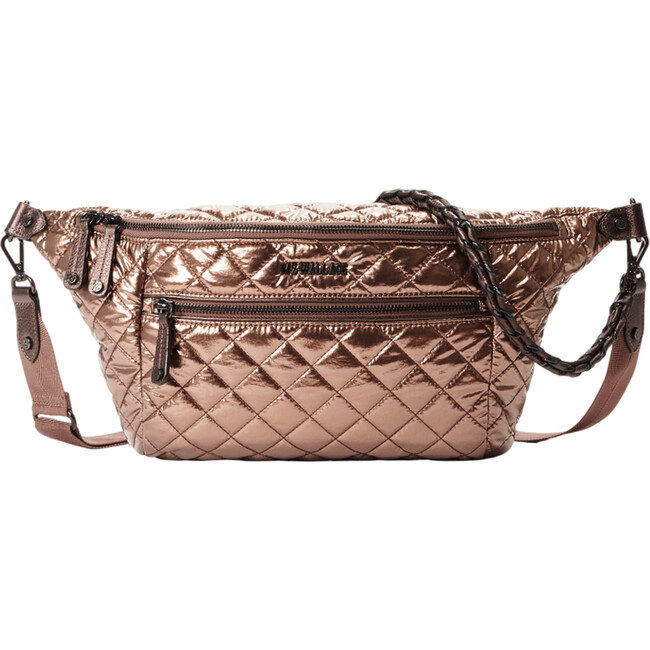 Women's Crosby Crossbody Sling Bag, Copper Metallic Lacquer