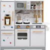 Little Chef Springfield Play Kitchen, Gray/White - Play Kitchens - 1 - thumbnail