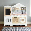 Little Chef Morocco Play Kitchen, White/Natural - Play Kitchens - 2