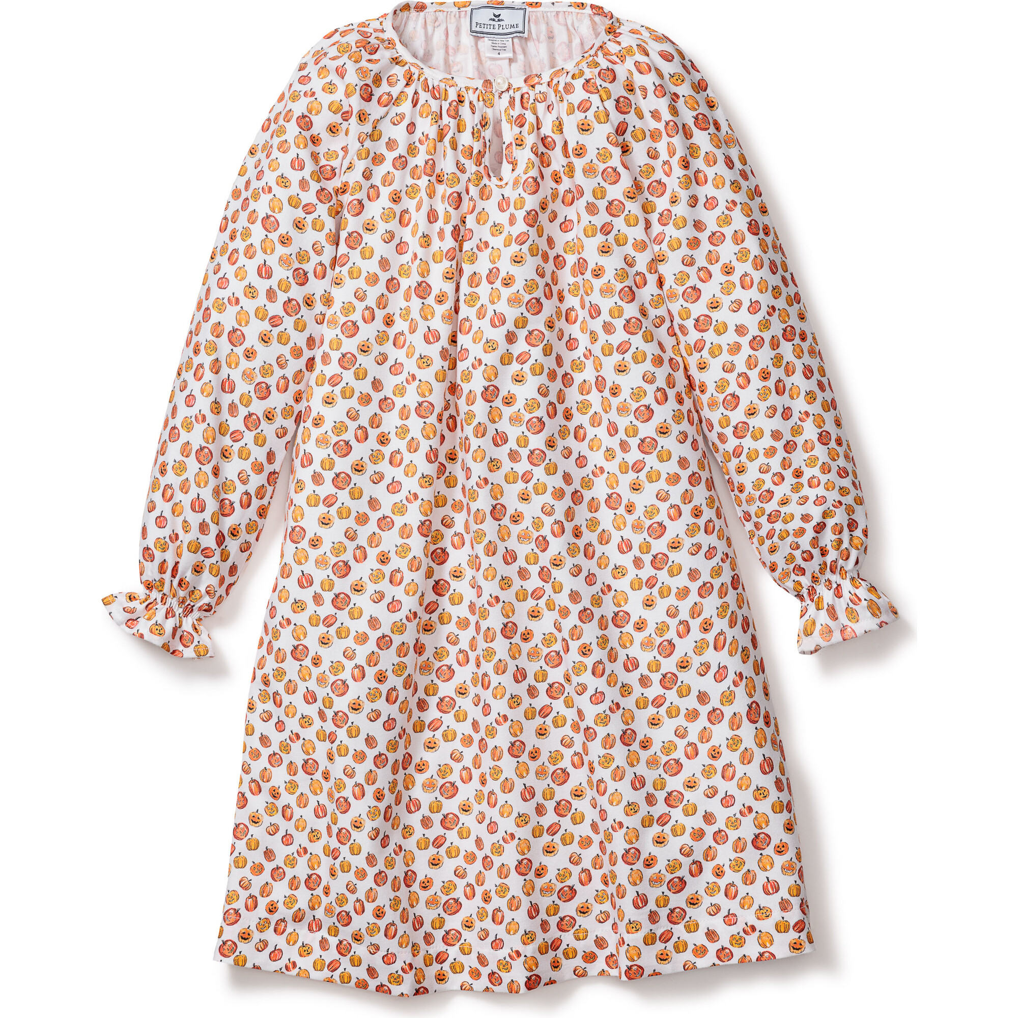 Delphine Nightgown, Pumpkin Patch - Nightgowns - 1