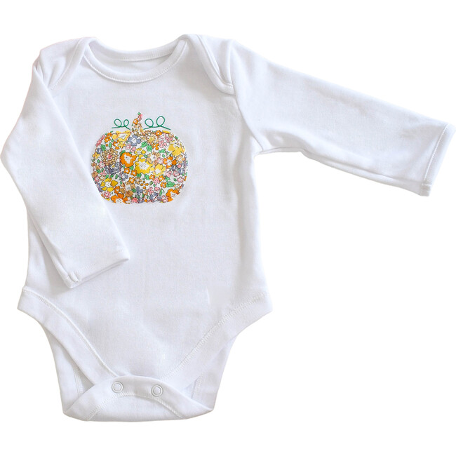 Liberty of London Pumpkin Baby Bodysuit Long Sleeve