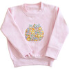 Liberty of London Pumpkin Children's Jumper, Pale Pink - Sweatshirts - 1 - thumbnail