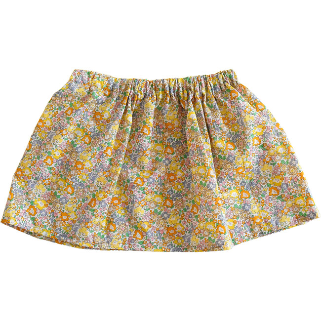 Liberty of London Childrens Elasticated Skirt, Michelle Yellow