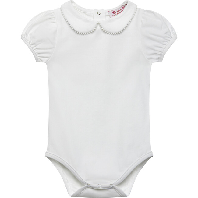 Little Bobble Trim Body, White