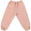 Blair Ultra-Soft Cuffed Ankle 2-Pocket Drawstring Jogger, Rose - Pants - 1 - thumbnail