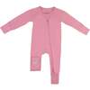 One Piece Pajama, Dusty Pink - Pajamas - 1 - thumbnail