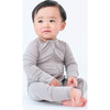 One Piece Pajama, Slate - Pajamas - 2