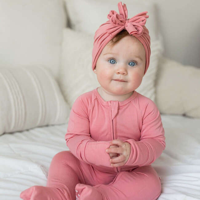 One Piece Pajama, Dusty Pink - Pajamas - 2