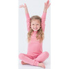 Two Piece Pajama, Dusty Pink - Pajamas - 3