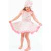 Ditzy Floral Tie Strap Twirl Dress, Floral - Dresses - 4