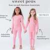 Two Piece Pajama, Dusty Pink - Pajamas - 4