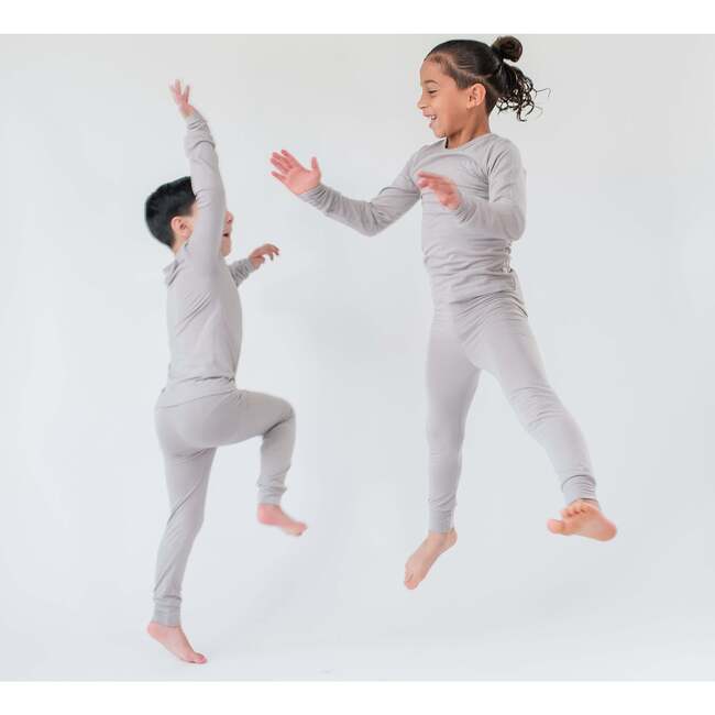 Two Piece Pajama, Slate - Pajamas - 3