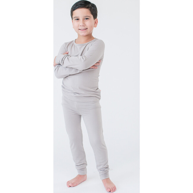 Two Piece Pajama, Slate - Pajamas - 4