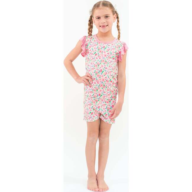 Ditzy Floral 3 Piece PJ Play Set, Floral - Pajamas - 3