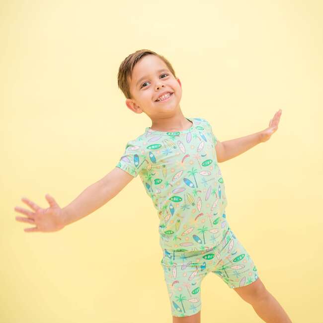 Surf's Up PJ Play Set, Green - Pajamas - 2