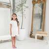 Cap Sleeve Twirl Dress, Pearl - Dresses - 4
