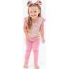 Ditzy Floral 3 Piece PJ Play Set, Floral - Pajamas - 4