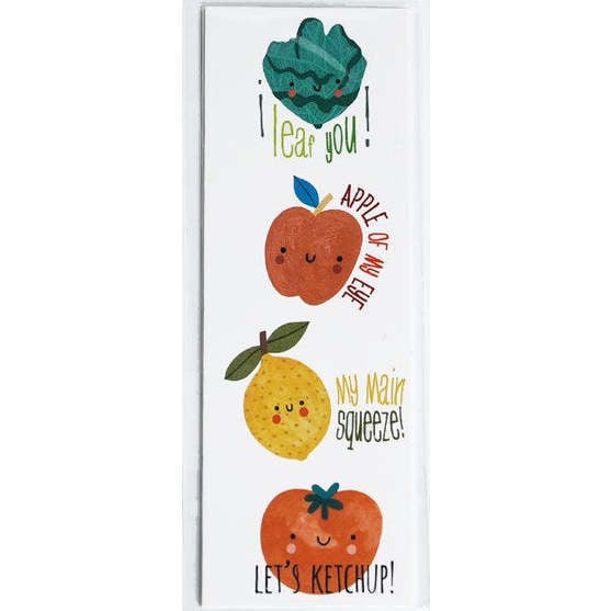 Little Chef Fruit and Veggie Temporary Tattoos - Party Accessories - 2