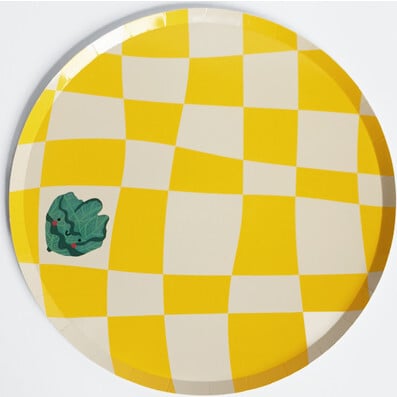 Little Chef Checkered Dinner Plates - Tableware - 5