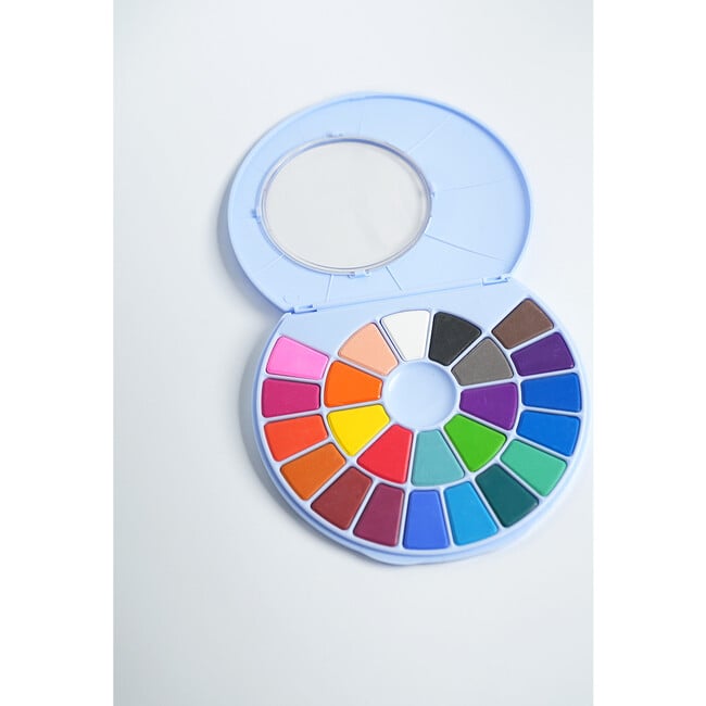 Art Party Watercolor Palette and Brush - Arts & Crafts - 2