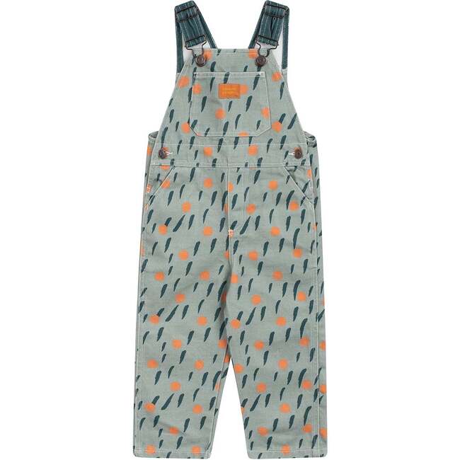 Mathew Front Pocket Long Overalls, Multicolors