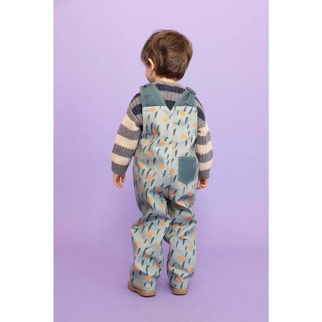 Mathew Front Pocket Long Overalls, Multicolors - Overalls - 3