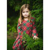 Ruffle Plaid Long Sleeve Back Zip Dress, Multicolors - Dresses - 3