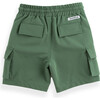 Loop 4-Way Stretch Cargo Pocket Drawstring Shorts, Sage - Pants - 2