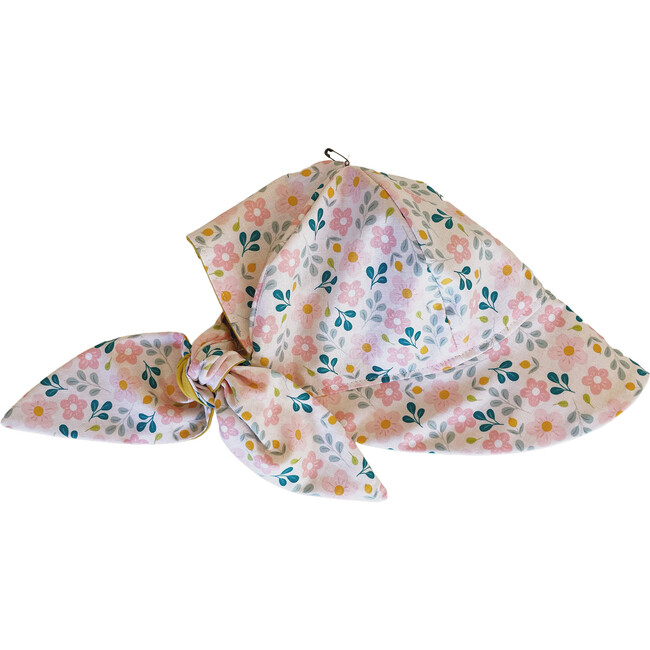 Sun Bonnet, Floral Pink