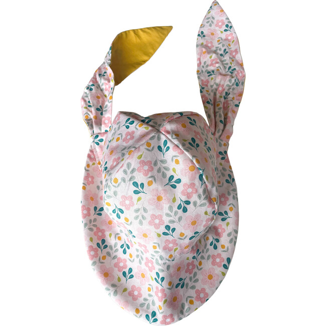 Sun Bonnet, Floral Pink - Hats - 2