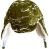 Winter Hat, Glow in the Dark Dino with Velcro Straps - Hats - 3