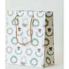 Holiday Wreath Gift Bags, Set of 3 - Paper Goods - 2