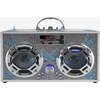 Silver Butterfly Bling Boombox & Bluetooth Speaker - Tech Toys - 1 - thumbnail